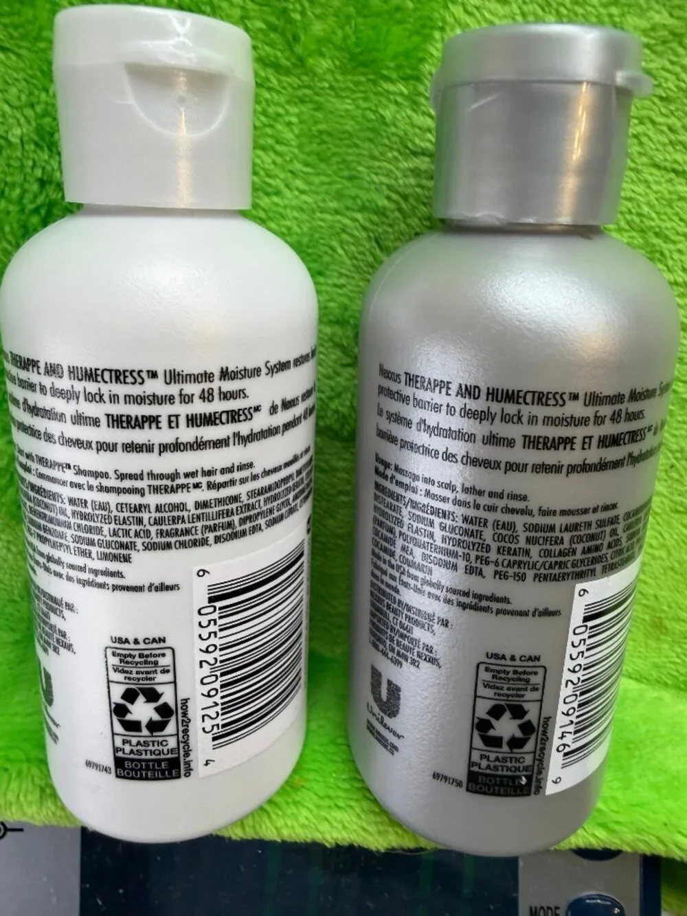 Nexxus Therappe Shampoo & Humectress Conditioner 3oz Travel Set